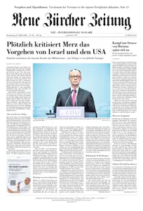 Neue Zürcher Zeitung International - 12 März 2026