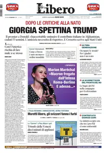 Libero - 25 Gennaio 2026