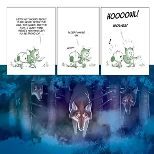 Little Tails-In the Forest 2016 One Shot Magnetic Press Digital-HD LeDuch