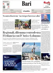 la Repubblica Bari - 30 Settembre 2025