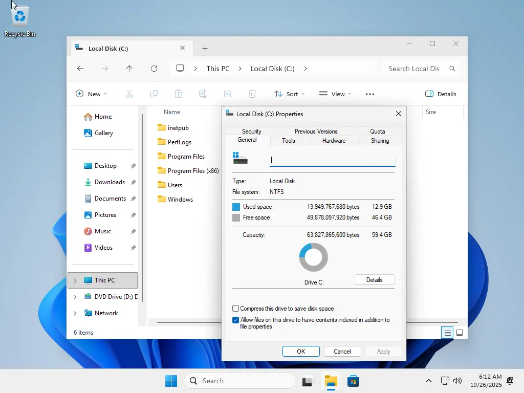 tiny11 Core 25H2 Build 26200.6899 Multilingual Preactivated