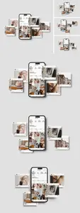 Instagram Post Mockup X8P35N9