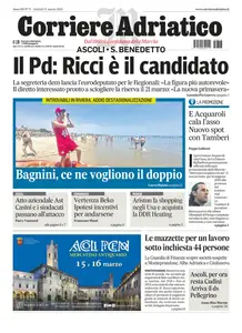 Corriere Adriatico Ascoli - 13 Marzo 2025