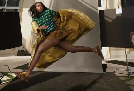 Coco Gauff by Annie Leibovitz for Vogue US April 2024