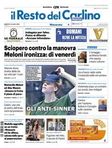 Il Resto del Carlino Macerata - 8 Novembre 2025