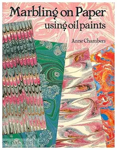 Marbling on Paper Using Oil Paints