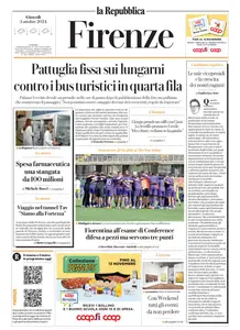 la Repubblica Firenze - 3 Ottobre 2024