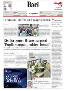 la Repubblica Bari - 21 Settembre 2025