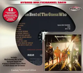 The Guess Who - The Best Of The Guess Who (1971) [Audio Fidelity 2015] MCH PS3 ISO + DSD64 + Hi-Res FLAC