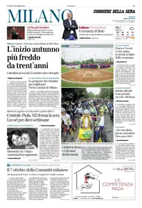 Corriere della Sera Milano - 7 Ottobre 2024