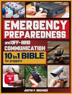 Emergency Preparedness and Off-Grid Communication Bible for Preppers: 10 Books in 1