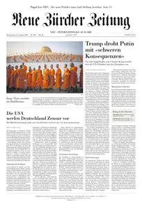 Neue Zurcher Zeitung International - 14 August 2025