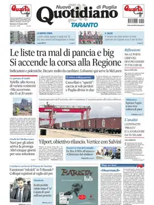 Quotidiano di Puglia Taranto - 12 Ottobre 2025