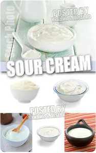 Sour cream - UHQ Stock Photo