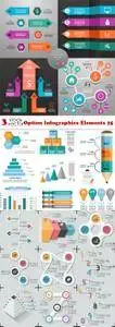 Vectors - Option Infographics Elements 25