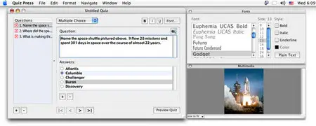 Quiz Press 2.5.9 (Win/MacOSX)