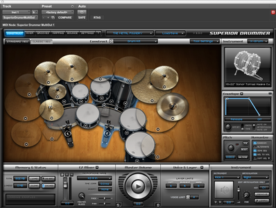 ToonTrack Superior Drummer 2.3.1 Update Only MacOSX