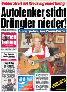 Kronen Zeitung, 27. Januar 2014