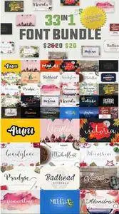 CreativeMarket - Cheap Side Font Bundle