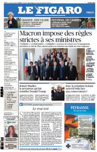 Le Figaro du Vendredi 19 Mai 2017