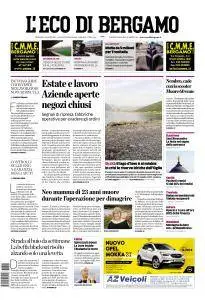 L'Eco di Bergamo - 4 Agosto 2017