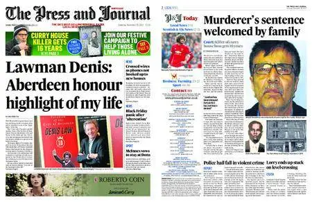 The Press and Journal North East – November 25, 2017