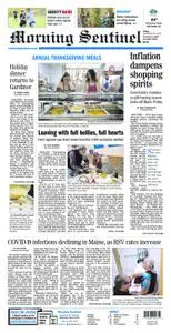 Morning Sentinel – November 25, 2022