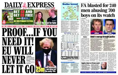 Daily Express – March 18, 2021