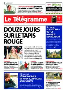 Le Télégramme Lorient – 28 mai 2022