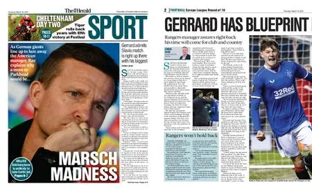The Herald Sport (Scotland) – March 18, 2021