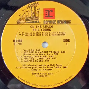 Neil Young - On the Beach (US 1st pressing) Vinyl rip in 24 Bit/ 96 Khz + CD 