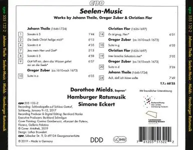 Dorothee Mields, Simone Eckert, Hamburger Ratsmusik - Johann Theile: Seelen-Music (2019)