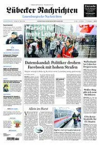 Lübecker Nachrichten Lauenburg - 23. März 2018