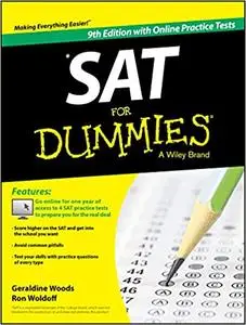 SAT For Dummies: Book + 4 Practice Tests Online Ed 9