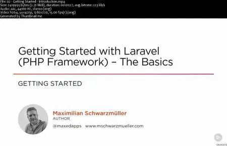 Getting Started with Laravel (PHP Framework) - The Basics