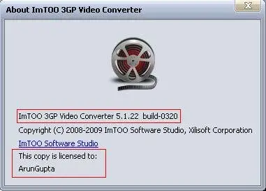 ImTOO 3GP Video Converter 5.1.22.0320