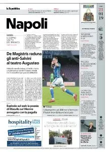 la Repubblica Napoli - 21 Gennaio 2019