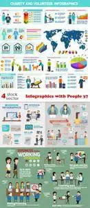 Vectors - Infographics with People 37
