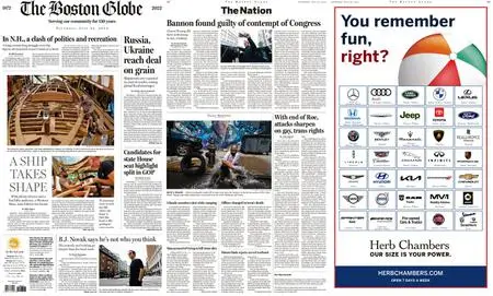 The Boston Globe – July 23, 2022