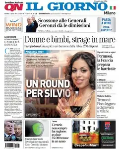 IL GIORNO 06 07 APRILE 2011