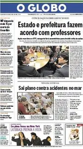 Jornal O Globo - 23 de outubro de 2013 - Quarta