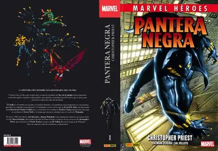 Marvel Héroes. Pantera Negra de Christopher Priest1