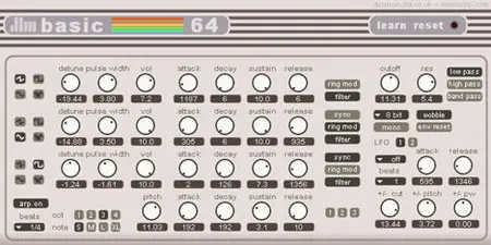 de la Mancha basic 64 v1.2 VST (PC)