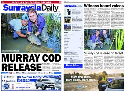 Sunraysia Daily – March 29, 2019