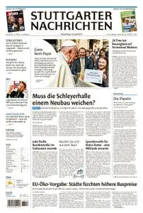 Stuttgarter Nachrichten Blick vom Fernsehturm - 18. April 2019