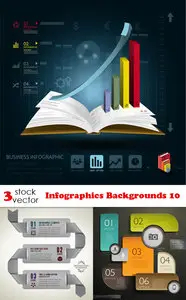 Vector - Infographics Backgrounds 10