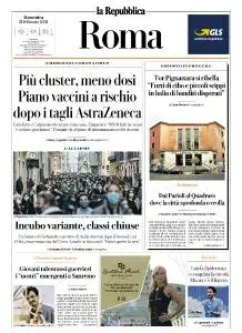 la Repubblica Roma - 21 Febbraio 2021