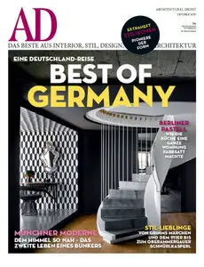 AD Architectural Digest  Magazin Oktober No 10 2015