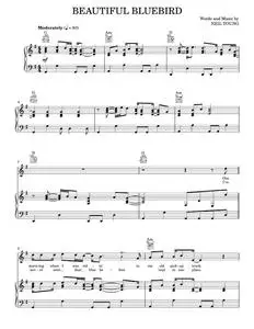 Beautiful bluebird - Neil Young (Piano-Vocal-Guitar)