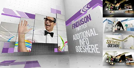 Creative Video Wall Presentation - Project for After Effects (VideoHive)